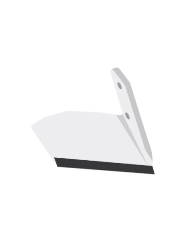 Aileron droite de déchaumeur avec plaquettes carbure pour Enduro.
