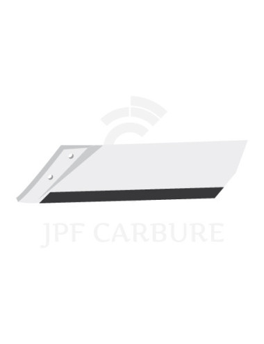 Aileron gauche de déchaumeur avec plaquettes carbure pour Kristall.