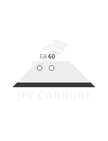 Aileron gauche de déchaumeur avec plaquettes carbure pour Blue Bird.