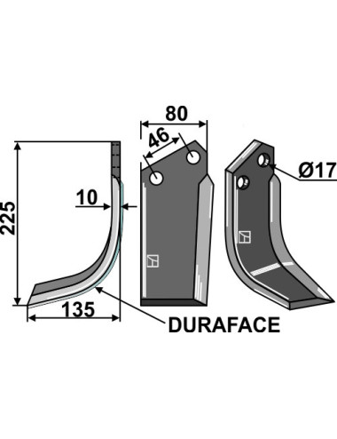 Couteau DURAFACE, modèle...