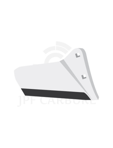 Aileron droite de déchaumeur avec plaquettes carbure adaptable