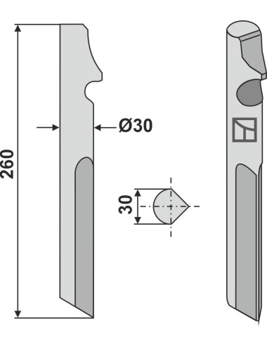 Dent rotative