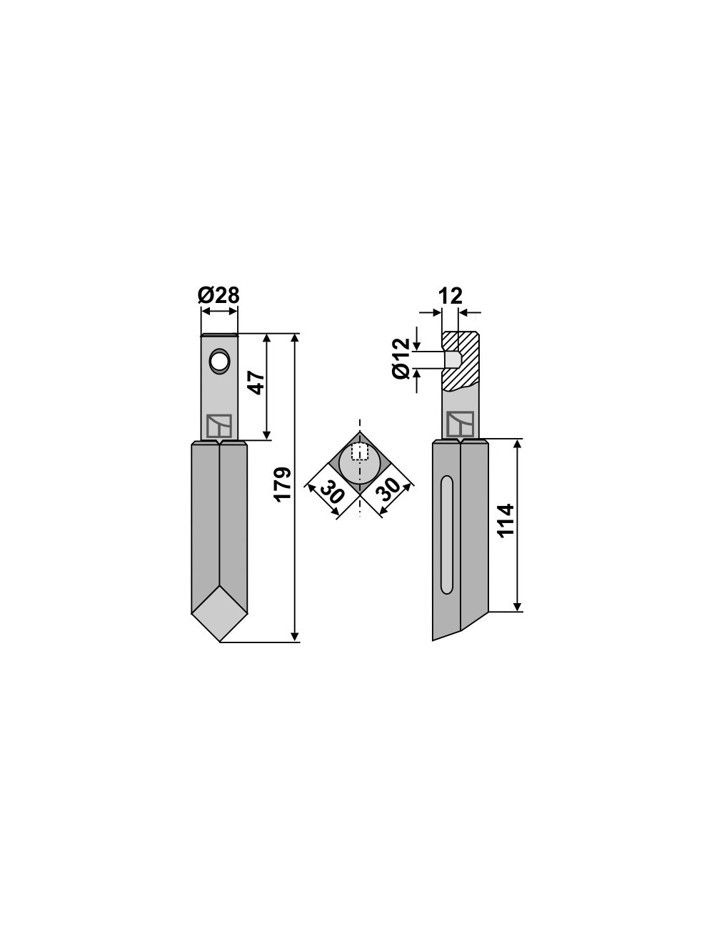 Dent rotative