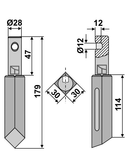 Dent rotative