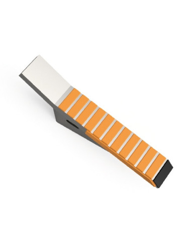 Sabot de décompacteur avec plaquettes carbure et rechargement pour Cracker, écartement 33 mm.