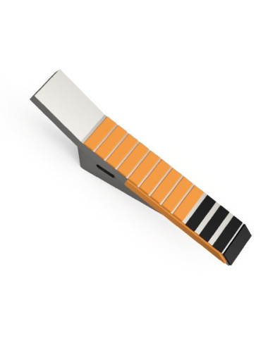 Sabot de décompacteur avec plaquettes carbure et rechargement pour Cracker, écartement 33 mm.