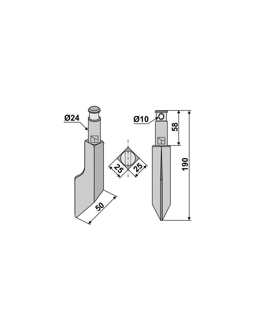 Dent rotative