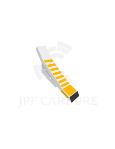 Sabot de décompacteur avec plaquettes carbure et rechargement, pour Ratoon.
