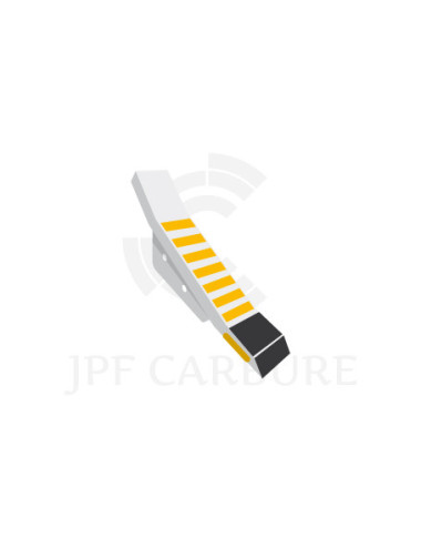 Sabot de décompacteur avec plaquettes carbure, plaquettes arrière et rechargement, pour Ratoon.