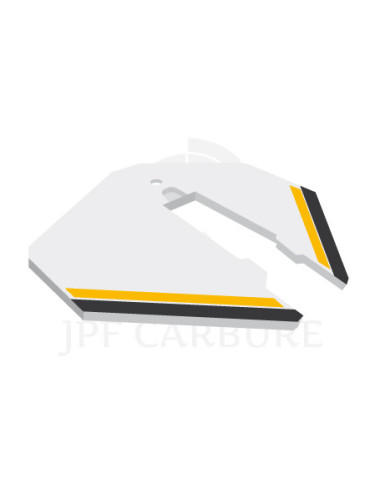 Sabot de décompacteur avec plaquettes carbure et rechargement.