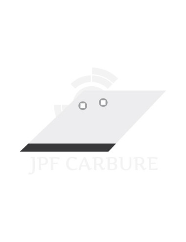 Aileron gauche avec plaquettes carbure pour Aramulch.