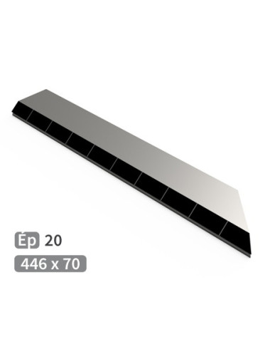 Mise de soc droite à souder avec plaquettes carbure.