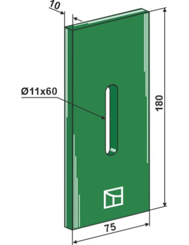 Racloir plastique Greenflex...