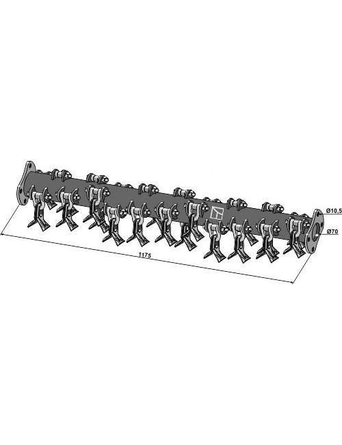 Rotor de débroussaillage