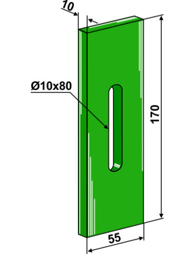 Racloir plastique Greenflex...