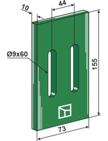 Racloir plastique Greenflex...