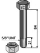 Boulon avec écrou à freinage interne - 5/8''UNF