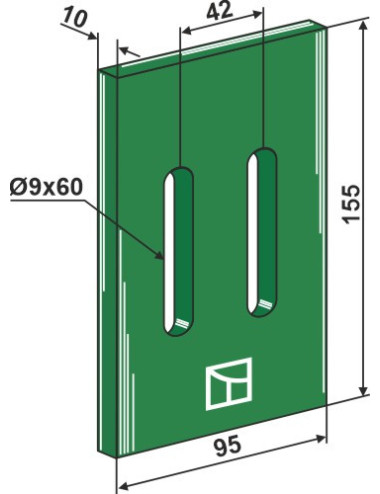 Racloir plastique Greenflex...