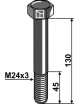 Boulon M24x3x130 - 10.9