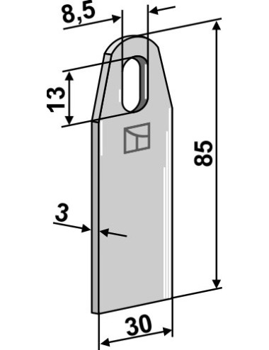 Couteau broyeur