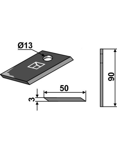 Couteau rotatif