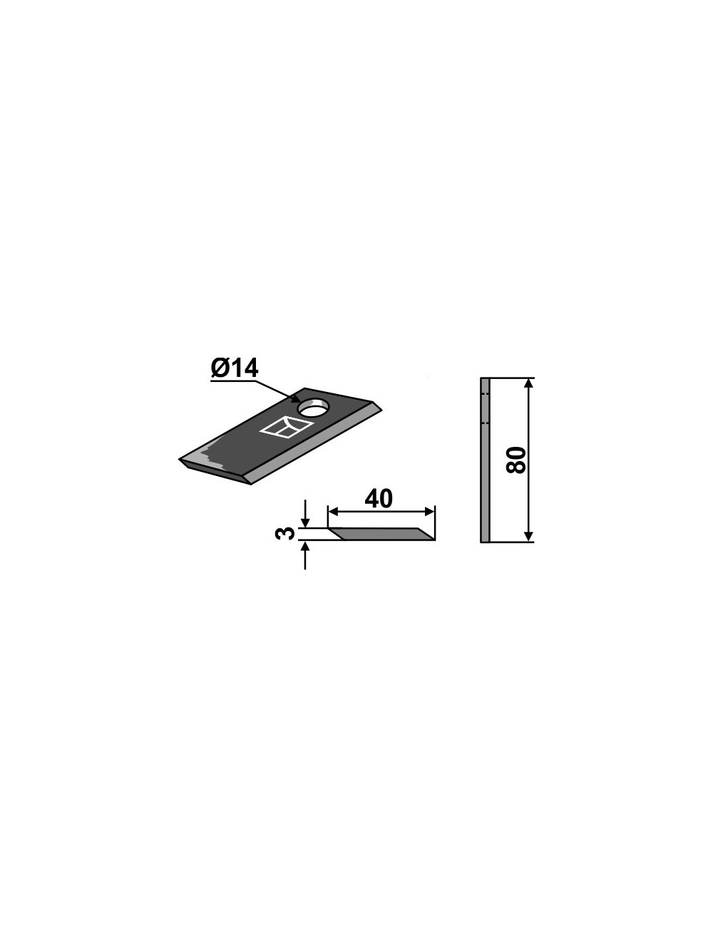 Couteau rotatif