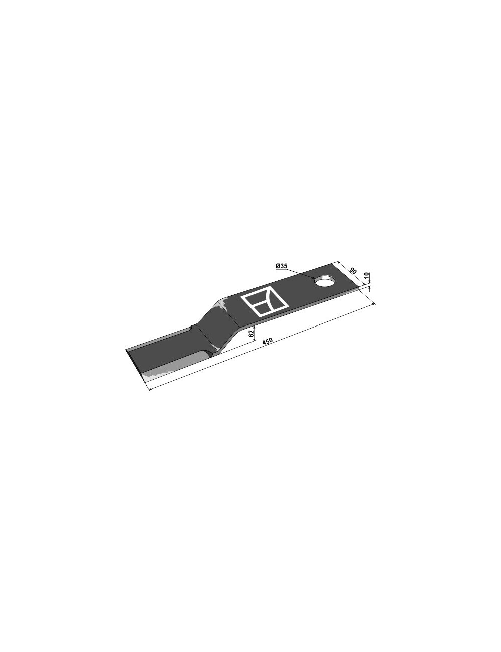 Couteau 450mm