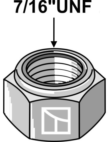 Écrou à freinage interne -...