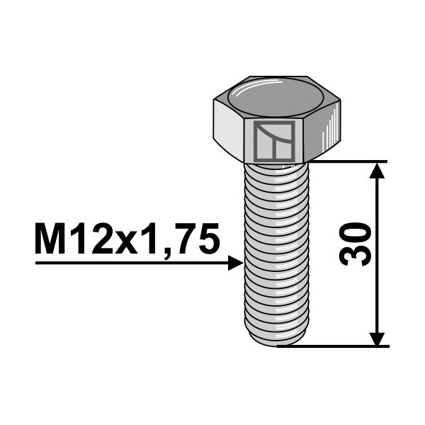 Boulon - M12 - 10.9
