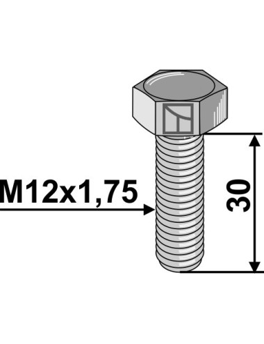 Boulon - M12 - 10.9