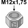 Écrou à freinage interne - M12 - 10.9