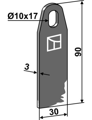 Couteau broyeur