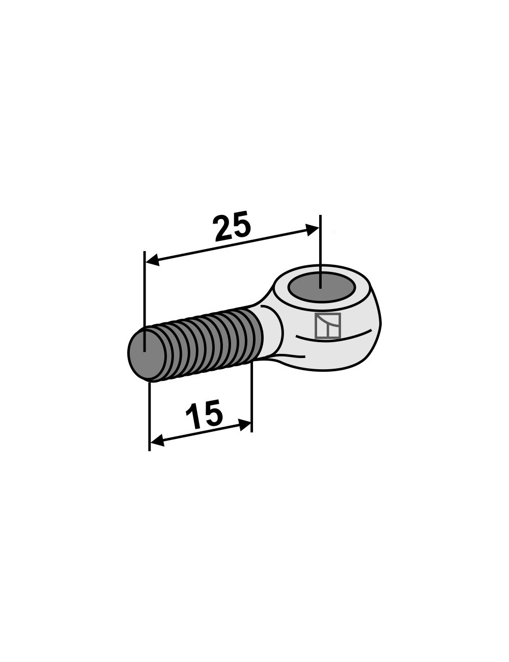 Boulon à oeillet