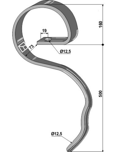 Dent élastique