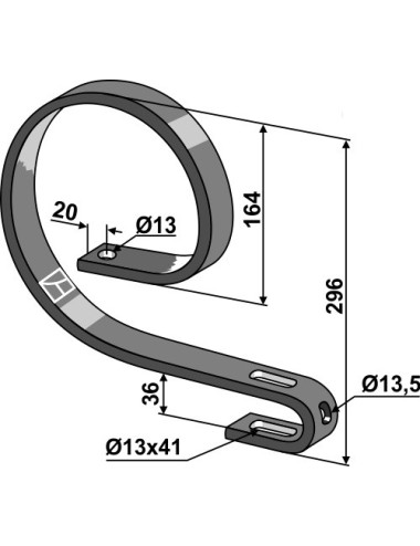 Ressort 40x12