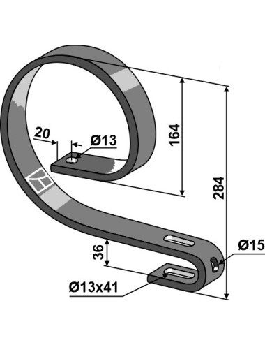 Ressort 40x12