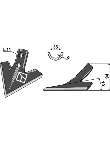 Soc triangulaire