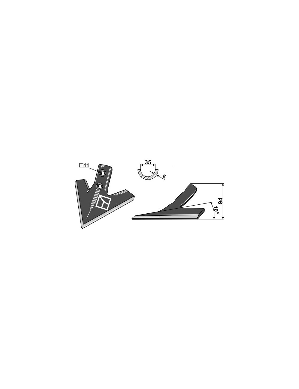 Soc triangulaire