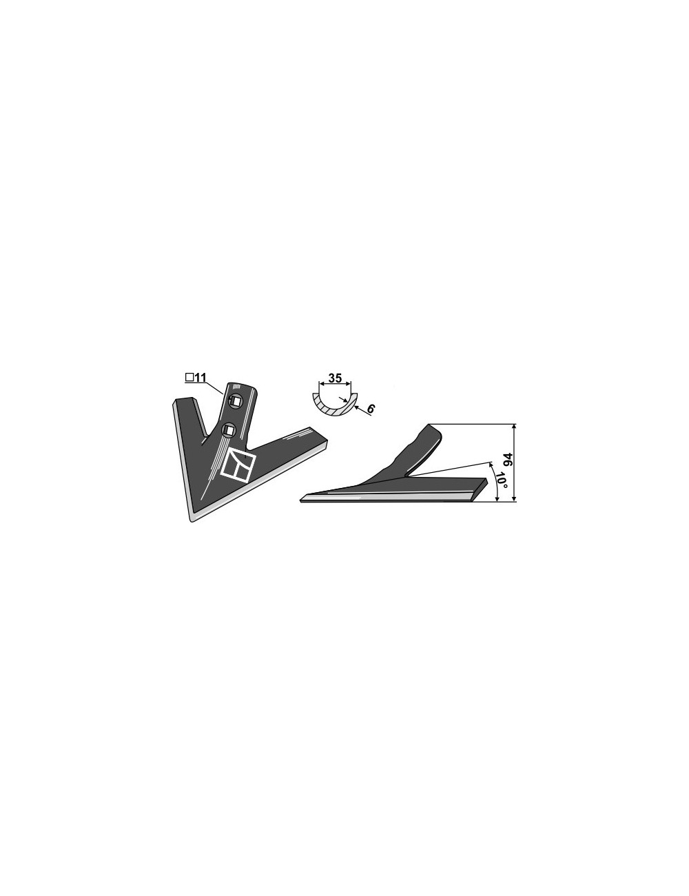Soc triangulaire