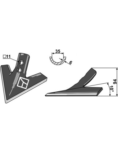 Soc triangulaire