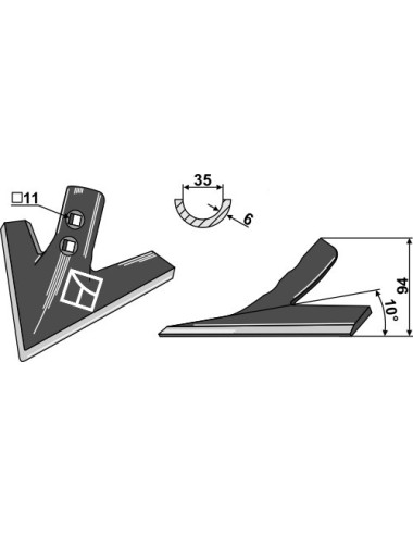 Soc triangulaire