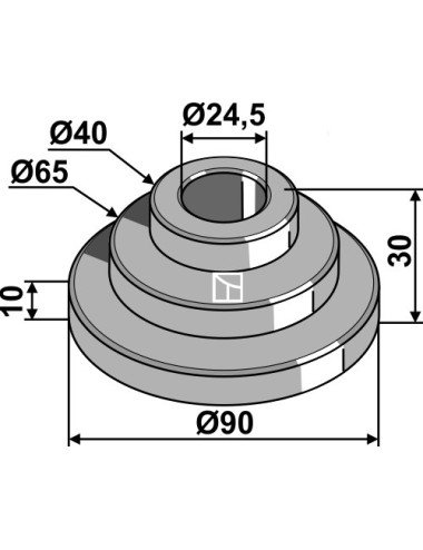 Plaque de support