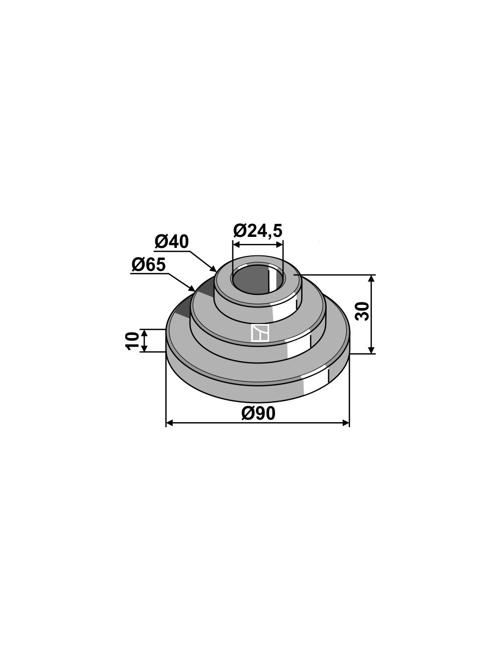 Plaque de support