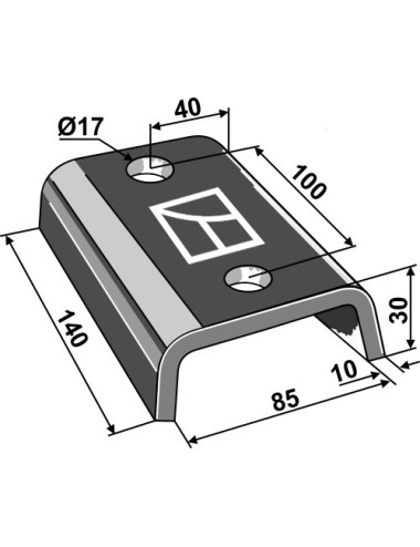 Plaque fe fixation