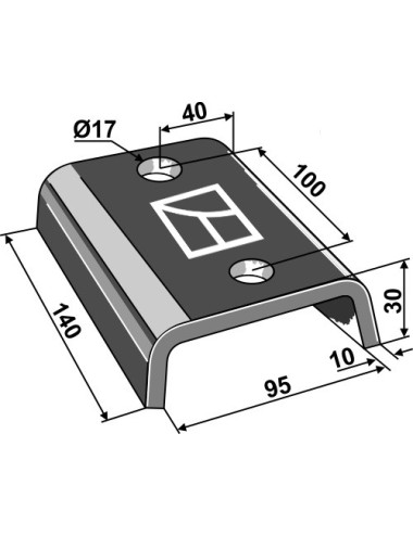 Plaque fe fixation