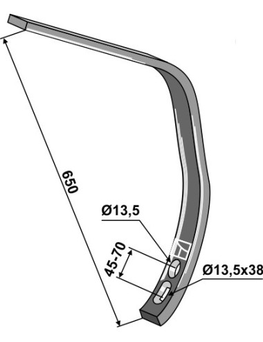 Partie inférieure 50 x 26