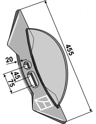 Soc double-coeur externe  45-75