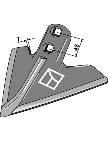 Soc triangulaire 285mm