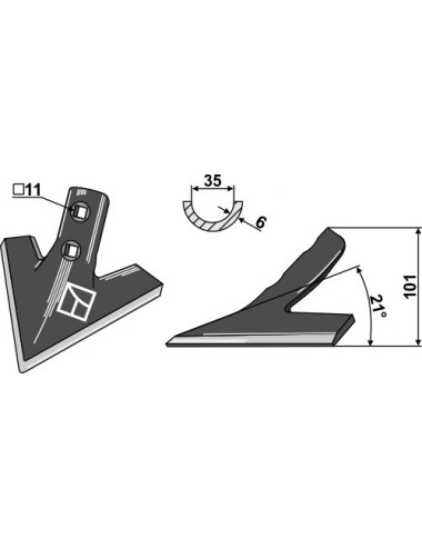 Soc triangulaire