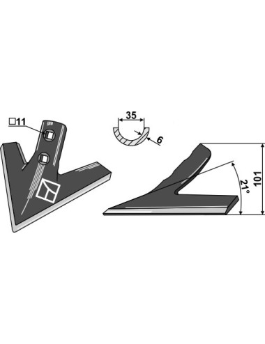Soc triangulaire